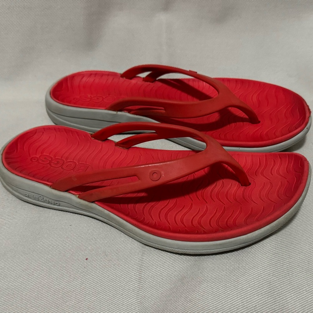 Bogs flip flops women’s size 7 - Picture 3 of 3